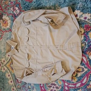 Tilley Endurables Men's Convertible sleeve Safari Travel Shirt M